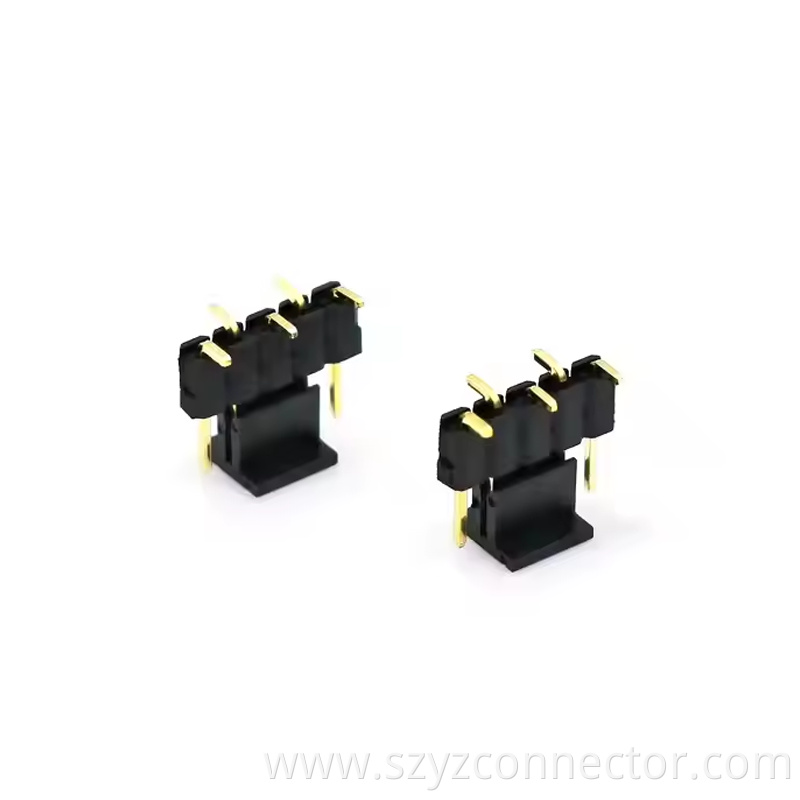 2.0mm Pitch Pin Header Single Row SMT SQ0.5mm H2.0+2.0 11P-140P (3)